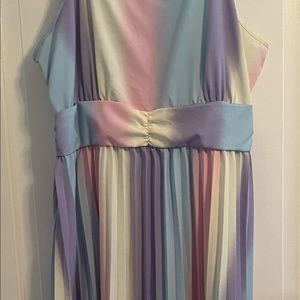 Multi color dress from SHEIN Curve. 1XL, never worn. New without tag.